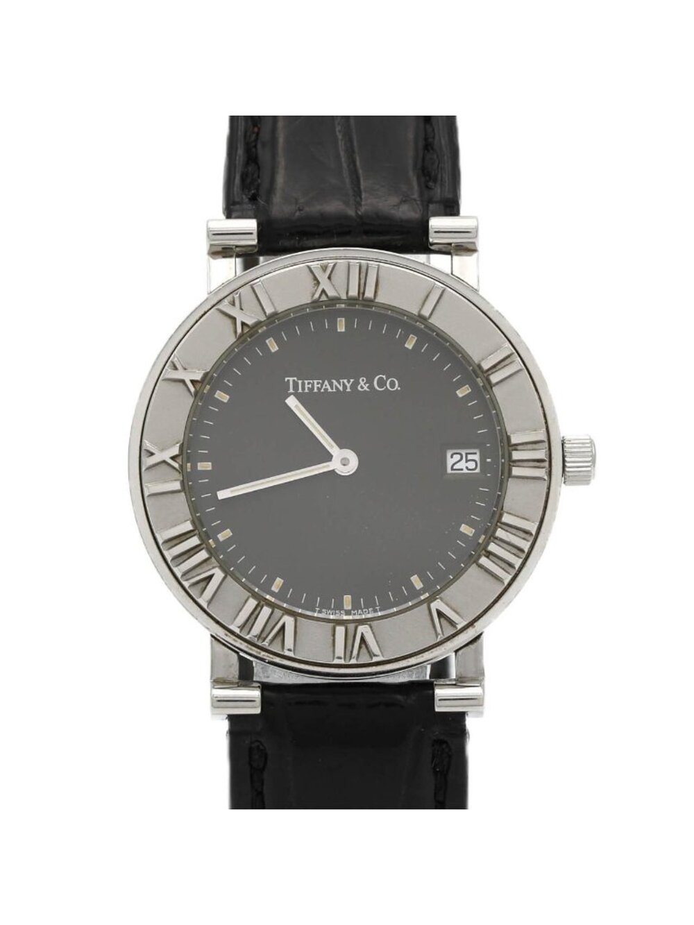 Tiffany & Co Atlas SS Quartz Watch